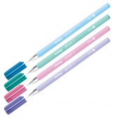 Ручка шариковая BERLINGO Starlight S синяя, 0,5мм ассорти пастель CBp_05255/36/