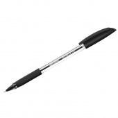 Ручка шариковая BERLINGO Triangle 110 черная 0,7мм, грип, корпус ассорти CBp_07111/30/Китай