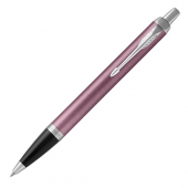Ручка подарочная PARKER IM Light Purple CT светло-пурпур лак корпус хром.детали M син черн 1931634