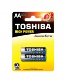 Батарейка Toshiba LR06 (AA), 2шт/блистер 