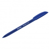 Ручка шариковая BERLINGO Triangle 100Т синяя  0,7мм трехгран. игольчатый стержень CBp_07105/30/Китай