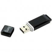 Флеш накопитель USB 32GB Smart Buy Quartz 2.0 Flash Drive черный SB32GBQZ-K