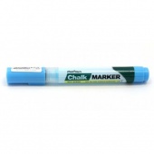 Маркер для меловой доски голубой 3мм Chalk Marker CM-02/12/Корея