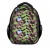 Рюкзак облегченный Зеленая абстракция с анатом спинкой 2отд 40х32х16см CENTRUM 71070/Китай