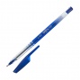 Ручка шариковая LINC OFFIX 1 мм синий прозрачный корпус 1500FW/blue/50/Индия