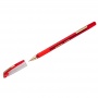Ручка шариковая BERLINGO xGold красная, 0,7мм игольчатый стержень, грип CBp_07502/12/Китай