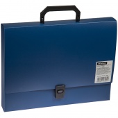 Папка-портфель 1отд синий OfficeSpace 600мкм F01P2_10260