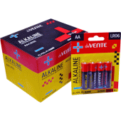 Батарейка алкалиновая AA LR6 1,5В 4шт в блистере "deVENTE. Alkaline" 9010106/Китай