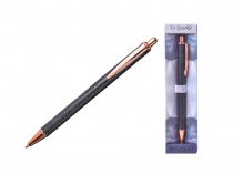 Ручка подарочная Mazari TO SPARKLE-4 синяя 1.0мм металл корп черный M-7626-70-black/12/Китай