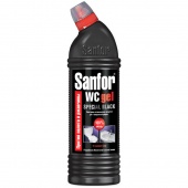 Средство для сантехники Sanfor WC "Special Black", гель, (черный)750мл