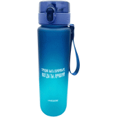 Бутылочка "deVENTE. Gradient" 800мл 28x7,8см пластик сине-голубая матовая 8090238/Китай