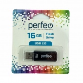 Флеш накопитель Perfeo 16GB C06 Black PF-C06B016