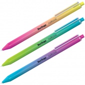 Ручка шариковая автоматическая BERLINGO Radiance синяя 0,7мм грип CBm_07752/30/Китай