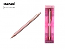 Ручка подарочная Mazari TO SPARKLE-1 синяя 1.0мм метал корп розовый M-7623-70-pink/12/Китай