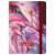 Скетчбук 80л 145х203мм резинка твердый BRAUBERG ART DEBUT Фламинго 114584/Китай