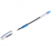 Ручка шариковая BERLINGO I-10 синяя 0,4мм, грип CBp_40012/12/Китай