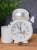 Часы-будильник с подставкой «Astronaut» white 7061/Китай