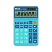 Калькулятор UNIEL UD-211B 12разр. синий/Китай*