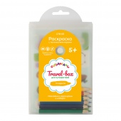 "Travel-box  для путешествий"   для раскраш. цв карандашами  30 л. Сладости "Сотворелки" CTB-05/Росс