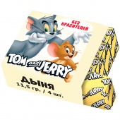 Жевательная конфета  Tom&Jerry, дыня, 11,5г