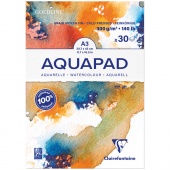 Альбом для акварели А3 30л склейка Clairefontaine Goldline Aqua 300г/м2 975722C/9/Марокко