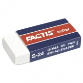 Резинка Factis в картон.держателе мягкий из синтет.каучука 50*23,5*9,5 S24/24/Испания