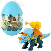 Динозавр Трицератопс в яйце . Игрушка DV-T-2826/Китай