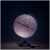 Глобус "День и ночь" с двойной картой полит и звездного неба Globen 25см с подсветкой от сети Ке0125