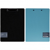Доска планшет с зажимом Berlingo А4 "Instinct" пластик аквамарин/черный PPf_93214/Китай