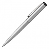 Ручка шариковая PARKER "Vector Stainless Steel CT", корпус серебристый, детали из нержавеющей стали,