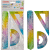 Набор чертежный "deVENTE. Rainbow Flex" малый 3предм полупрозрачный радужный 5092200/Китай