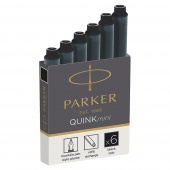 Картриджи чернильные Parker "Cartridge Quink Mini" черные 6шт 1950407/Франция
