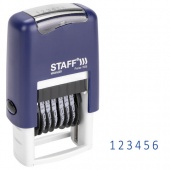 Нумератор 6-разрядный STAFF Printer 7836 оттиск 22х4мм 237434/10/Китай