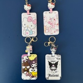Бейдж с рулеткой Hello Kitty/Kuromi 001828 / Китай