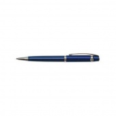 Ручка подарочная "Berlingo" Velvet Classic синяя автомат,0.7мм, синий  CPs_70242/Китай
