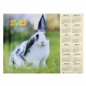 Календарь настенный листовой  А2 2023г Кл2_28014 -Год Кролика-