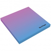 Бумага для заметок с/к  75*75мм 50л Ultra Sticky.Radiance розовый/голубой градиент LSn_39801 Berling