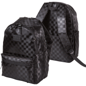 Рюкзак "deVENTE. TOTAL BLACK" 44x31x20см (19л) 650г текстиль 1отд + отд д/ноутбука 7032414/Китай
