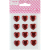 Стразы-наклейки "deVENTE. Heart" цвет красный 8x10,5см 8004049/12/Китай