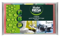 Губка д/посуды MASTER FRESH Maxi 5 шт/72.