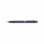 Ручка подарочная "Berlingo"Golden Premium синяя автомат,0.7мм,корпус синий CPs_70132