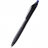 Ручка шариковая автоматическая LINC PENTONIC B-RT 0,70мм синяя резин грип 4007-B/12/Индия
