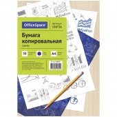 Копирка А4 50л синяя OfficeSpace CP_340/ 158736/20/Россия