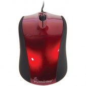Мышь Smartbuy 325 USB красный 2btn+Roll SBM-325-R/Китай