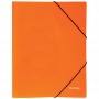 Папка на резинке Neon А4 500мкм неоновая оранжевая Berlingo ANp_01804/Китай-