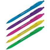 Ручка шариковая автоматическая BERLINGO Triangle 110RT Color синяя 0,7 трехгр CBm_07120/12/Китай
