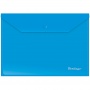 Папка-конверт на кнопке А4 синяя 180мкм BERLINGO AKk_04102/10/100/Россия