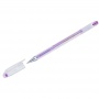 Ручка гелевая Crown "Hi-Jell Color" фиолетовая, 0,7мм HJR-500HВ/12/Корея