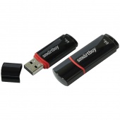 Флеш накопитель USB 64GB Smart Buy Crown 2.0 Flash Drive черный SB64GBCRW-K
