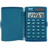 Калькулятор UNIEL UK-14B 8разр. карманный морская волна 8разр. карманный/Китай